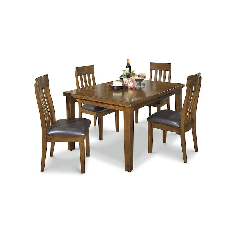 Signature Design by Ashley Ralene Medium Brown 5-Piece Dining Package