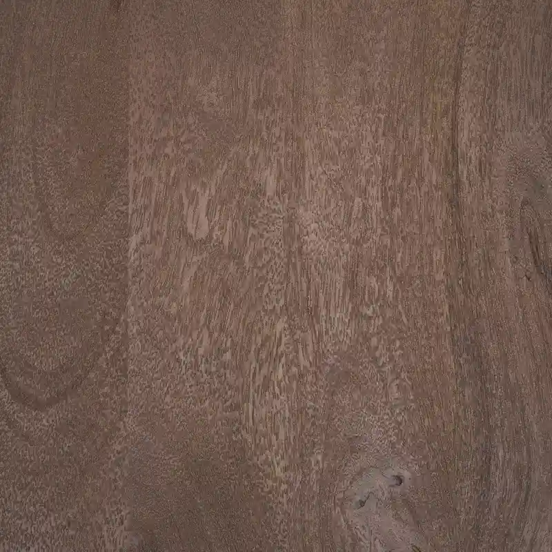 Mattius Black Solid Wood Round Accent Table - 18L x 18W x 22H