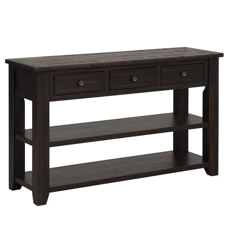 Modern Solid Wood Sofa Table