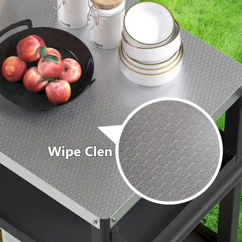 Patio Grill carts Moveable kitchen island