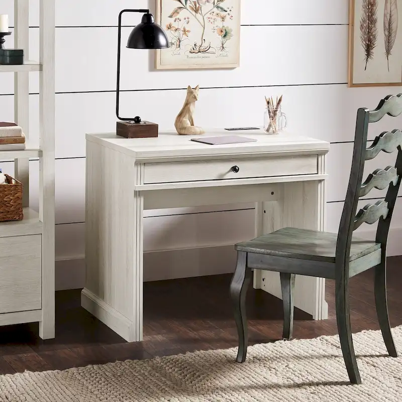 Hinesburg 35 in. Writing Desk with USB Charger by iNSPIRE Q Classic