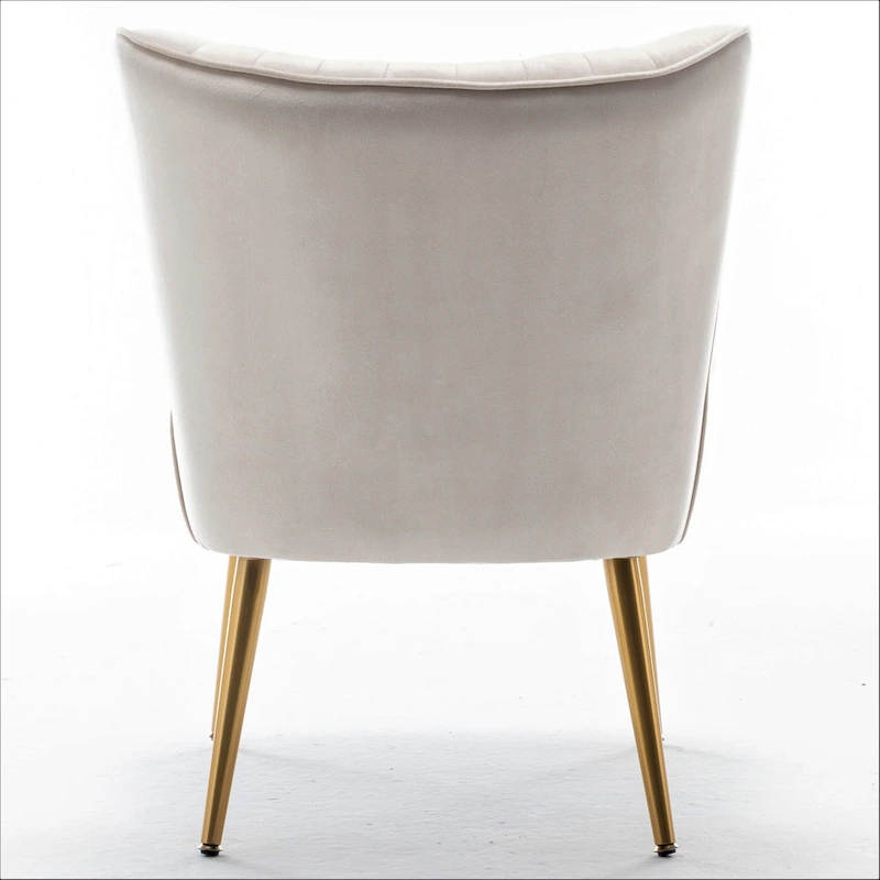 Us Pride Furniture Sauter 23.2 Wide Mid-Century Modern Microfiber Accent Chair