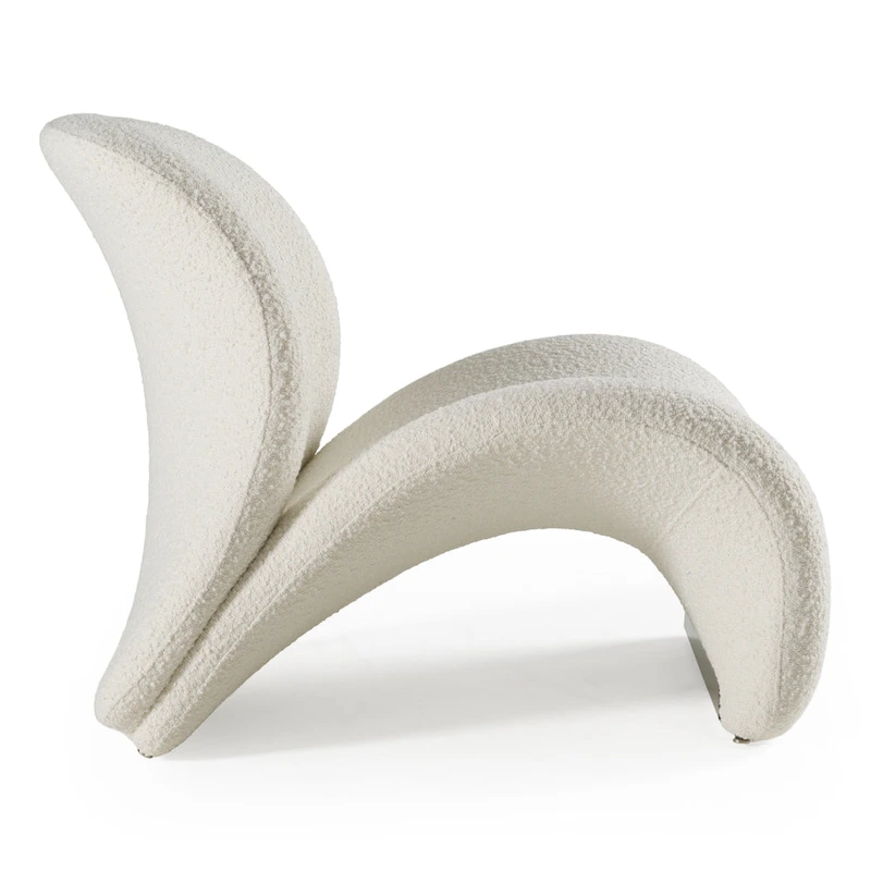 Modrest Donovan Modern Accent White Chair