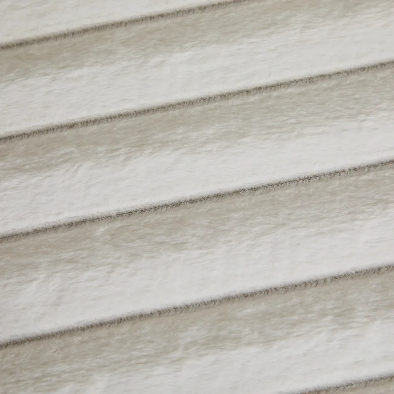 22.05Wide Upholstered Round Pouf Ottoman Foot Rest with Black Metal Legs