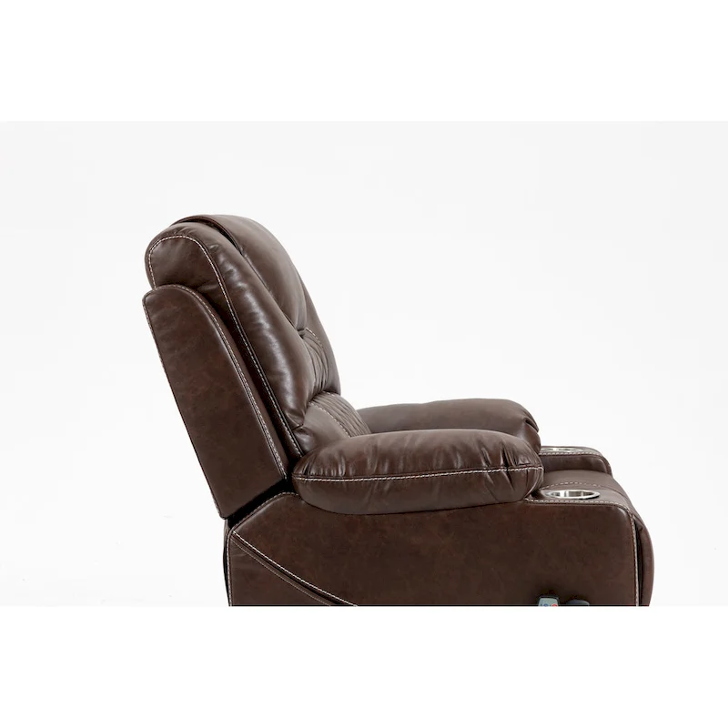 Power Lift Recliner Leather with Massage and Heating