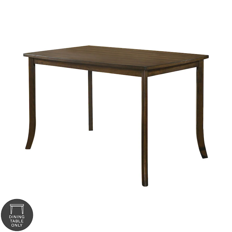 Furniture of America Dola Traditional Oak 59-inch Counter Height Dining Table