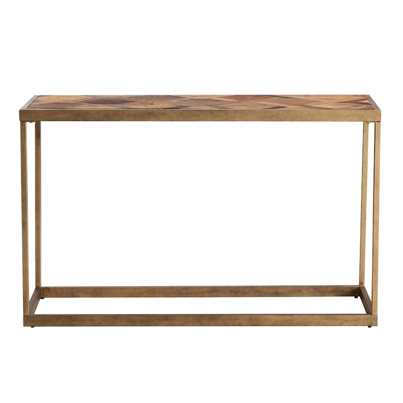 SEI Furniture Darren Modern Reclaimed Wood Console Table