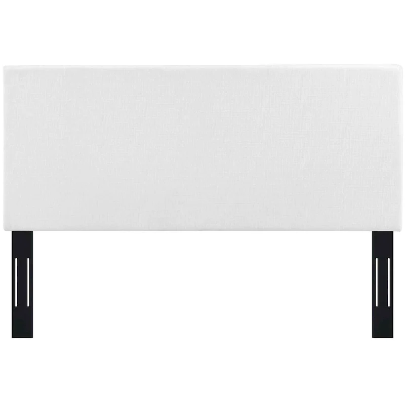 Full/Queen Upholstered Headboard - Beige Linen Fabric