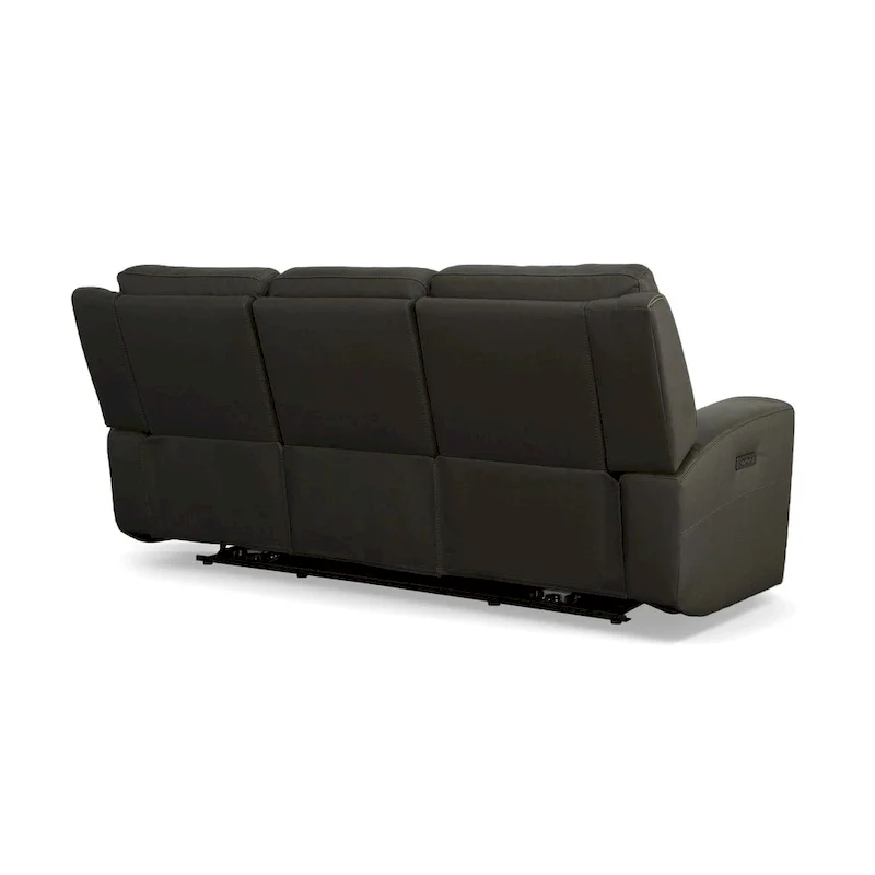 Iris Top Grain Leather Power Reclining Sofa with Power Headrests by Flexsteel