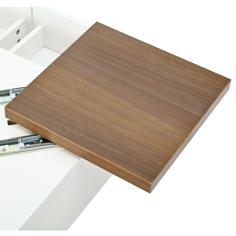 Modern Square Wood Coffee Table
