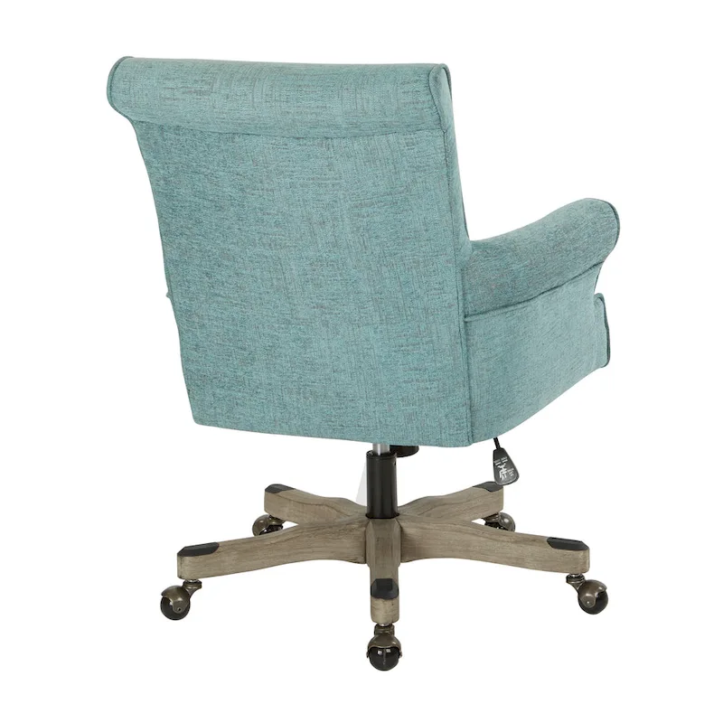 Megan Office Chair with Wood Base