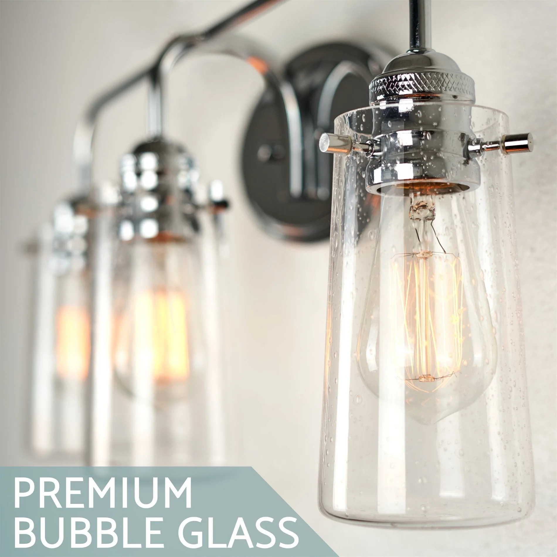 Rayne 23 Modern Farmhouse 3-Light Vanity / Bathroom Light