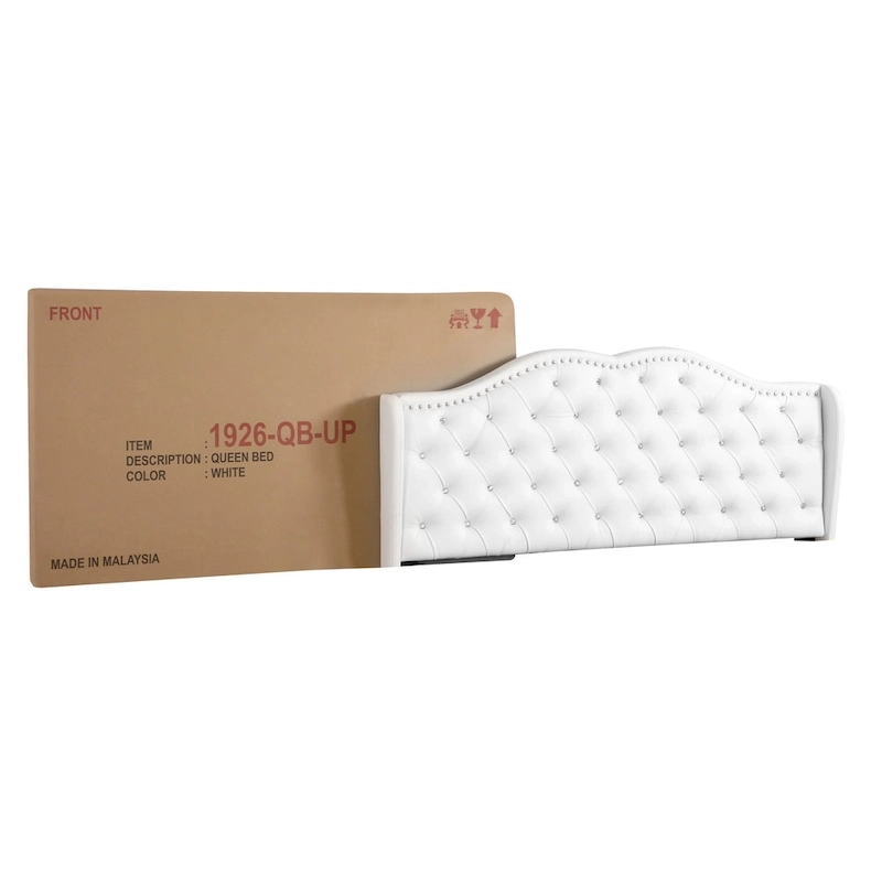 Joy Jewel Tufted Upholstered Bed