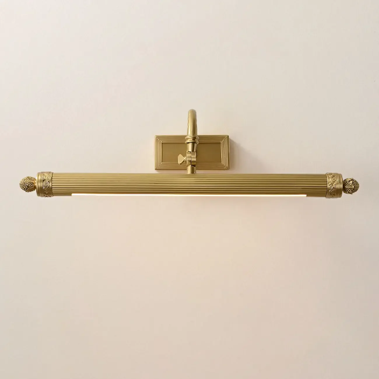 Bathroom Golden Down Tube Warm Glow LED Vanity Light