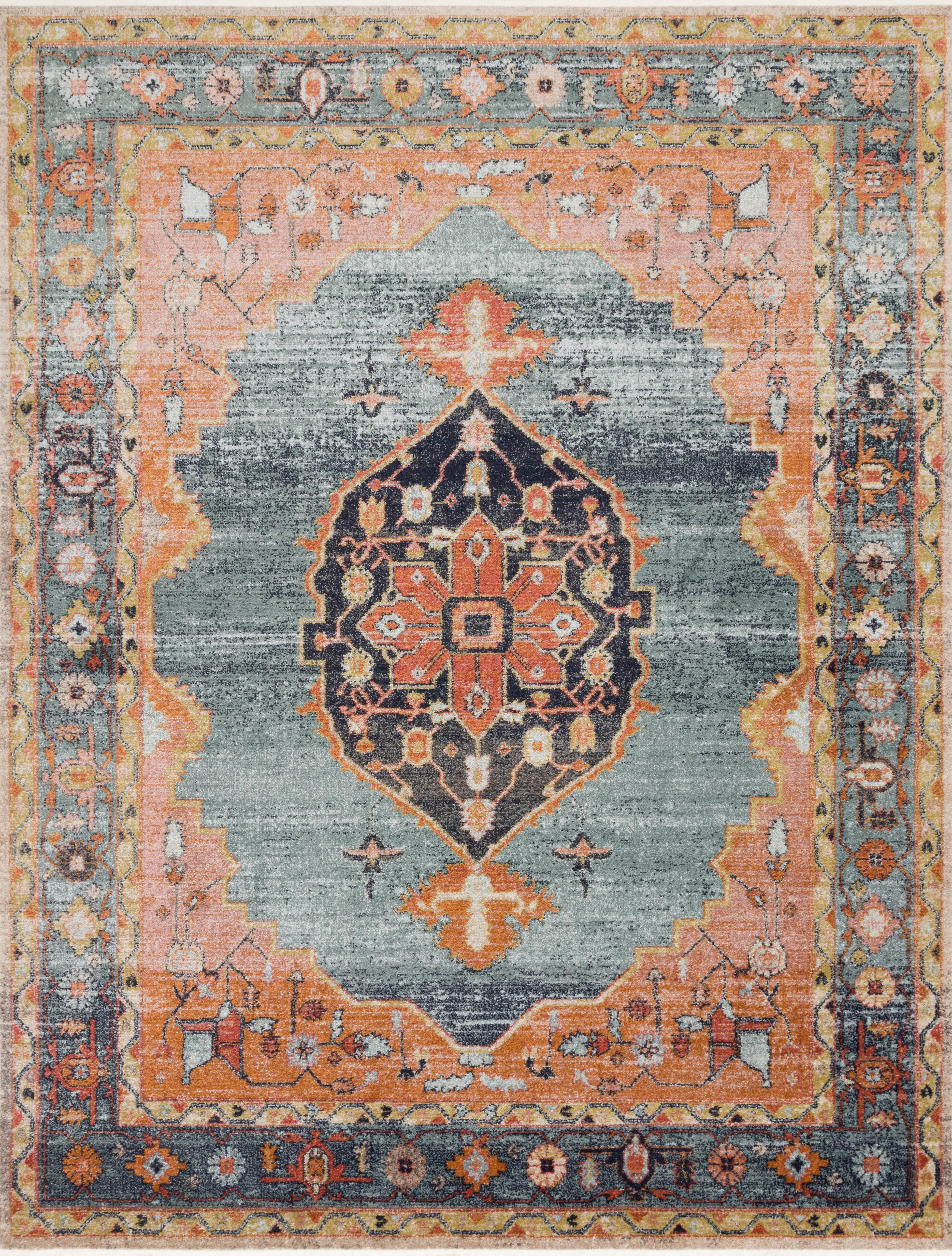 Graham Blue/Sunrise Rug