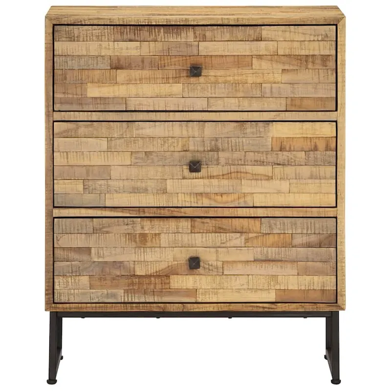vidaXL Sideboard Reclaimed Teak Wood 23.6 x11.8 x29.5