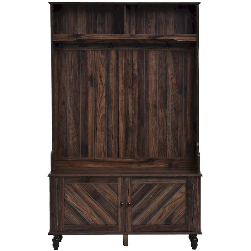 Hall Tree with 4 Hooks