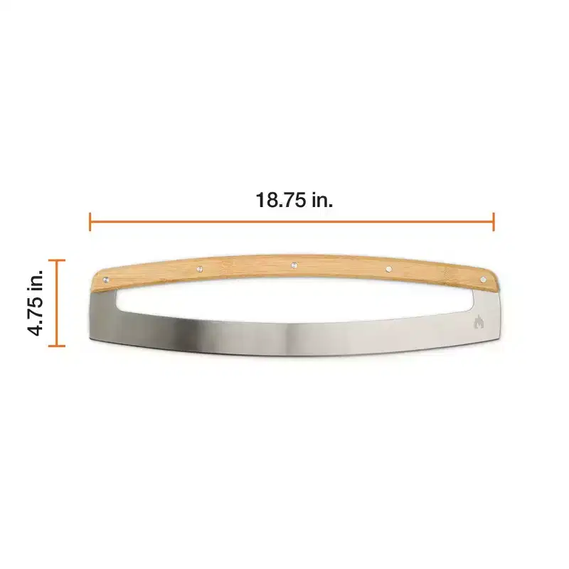 Solo Stove Pi Rocker Blade Grill Pizza Set Stainless Steel Finish