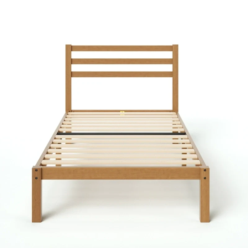 Priage by ZINUS Maddie Bamboo Platform Bed Frame
