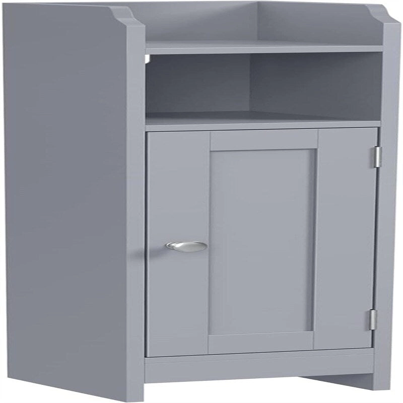 Small Bathroom Storage Corner Floor Cabinet