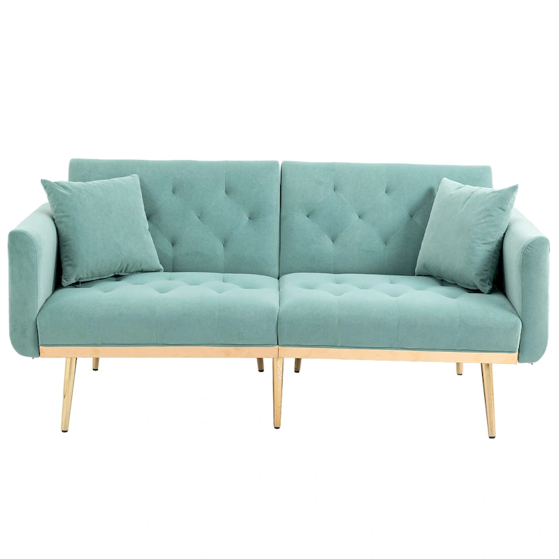 Modular Accent Sofa with Metal Feet - 30.31 x 30.71 x 65.36