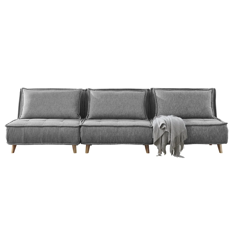 Art Leon Modern Modular Convertible Sofa Chair