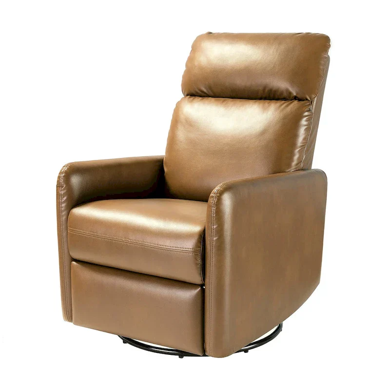 Lyle Manual Swivel Recliner with Metal Base
