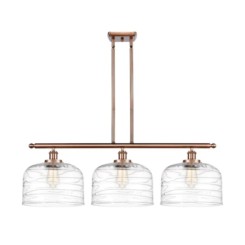 Innovations Lighting Bell - 3 Light 36  Island Light - 12  Shade