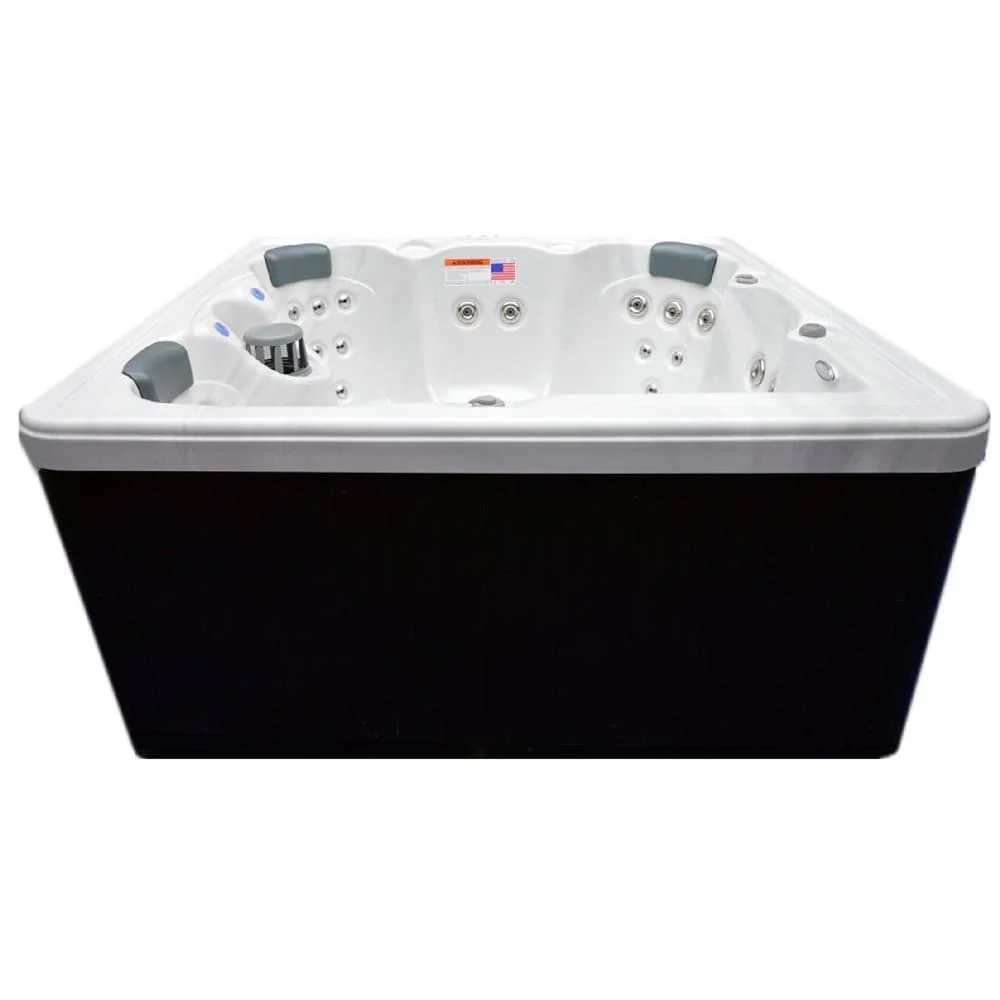 Home and Garden 5-person 51-jet Spa with Stainless Jets and Ozone - 80x80x34