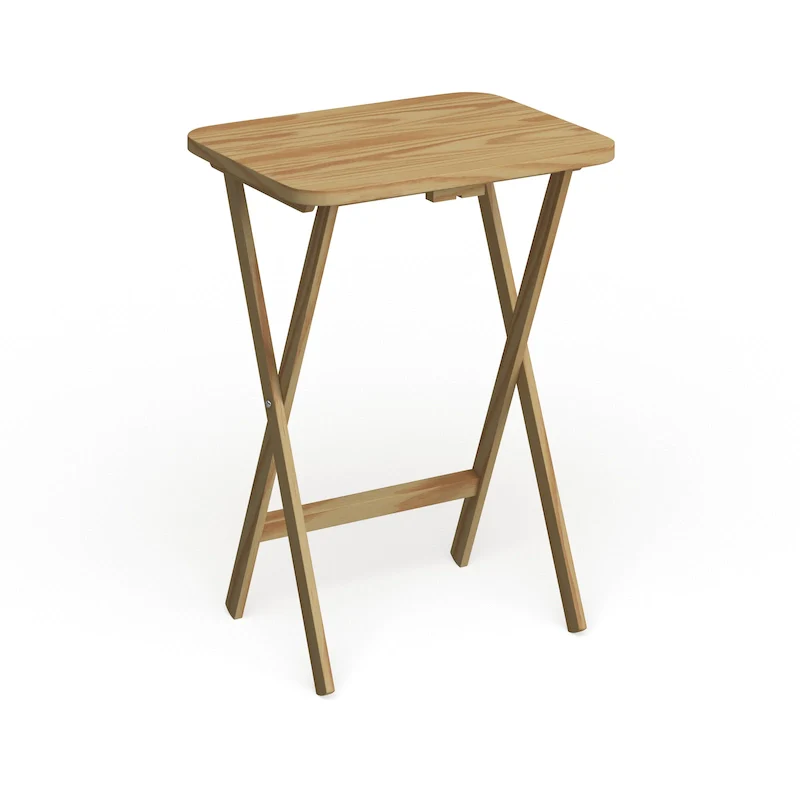Solid Wood Traditional 5-piece Tray Table