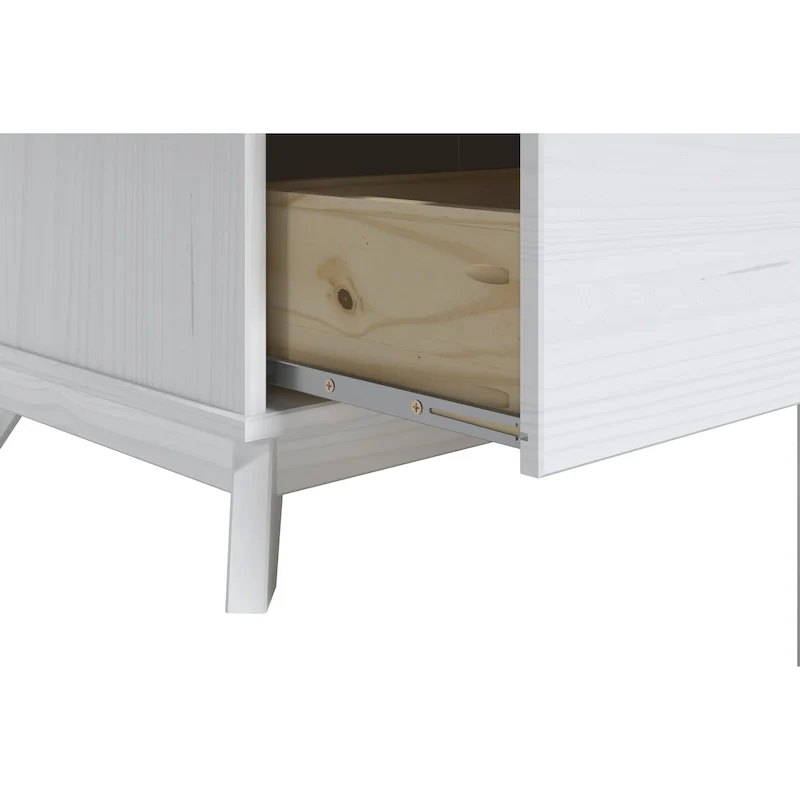 Purcell Wood 3 Drawer Nightstand