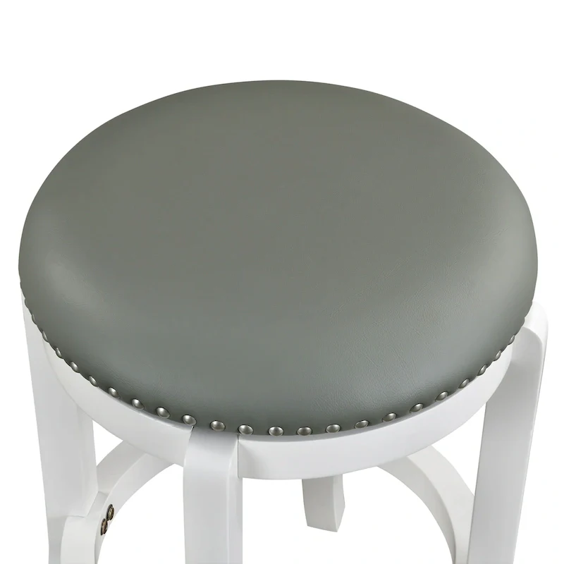 Cordova Black Swivel Counter Height Bar Stool