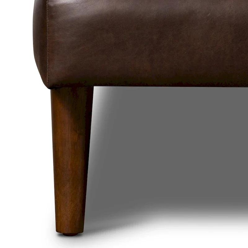 Poly & Bark Napa 104.5  Left Sectional Sofa - Full Grain Genuine Italian Leather