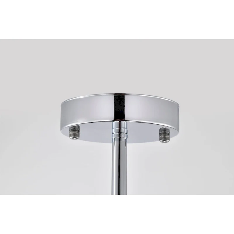 Didia 1-Light 13-Inch Chrome Dome Pendant