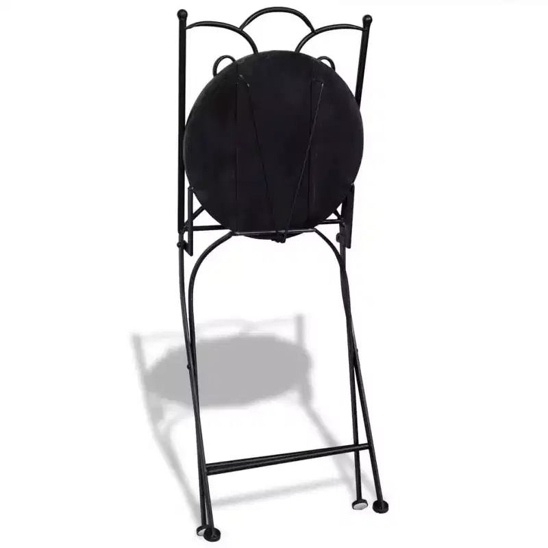 vidaXL Mosaic Bistro Set Terracotta and