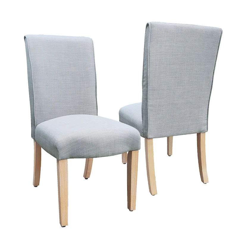 HomePop Scalloped Detail Dining Chair - Set of 2