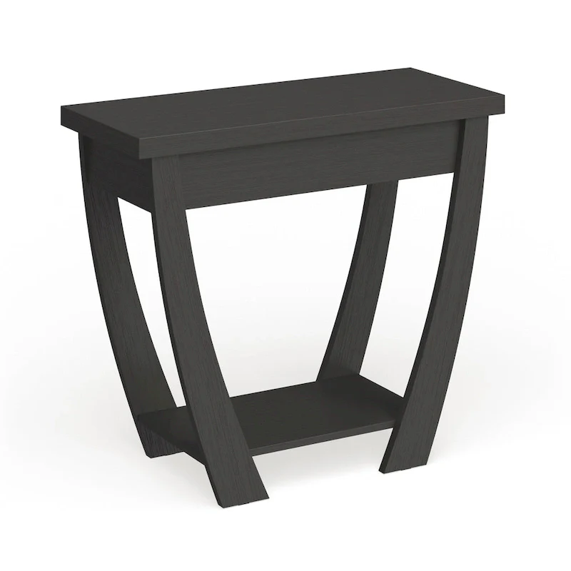 Modern Console Table with Drawer and Shelf - 36 inch