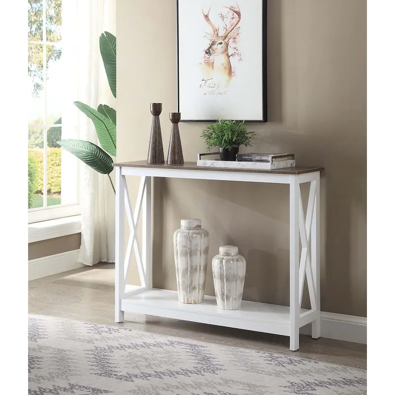 Convenience Concepts Console Table with Shelf