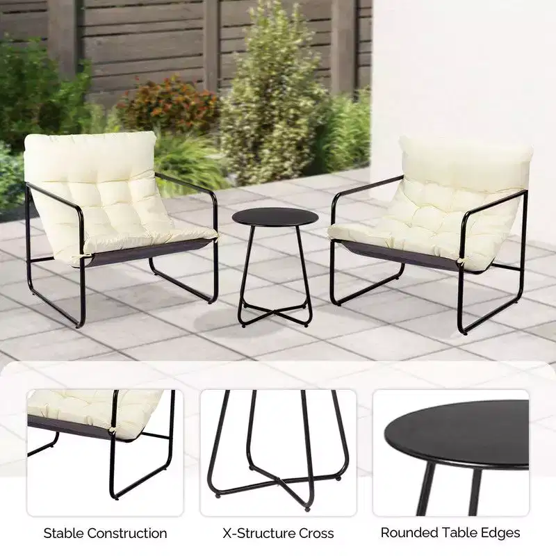 3 Piece Patio Bistro Set