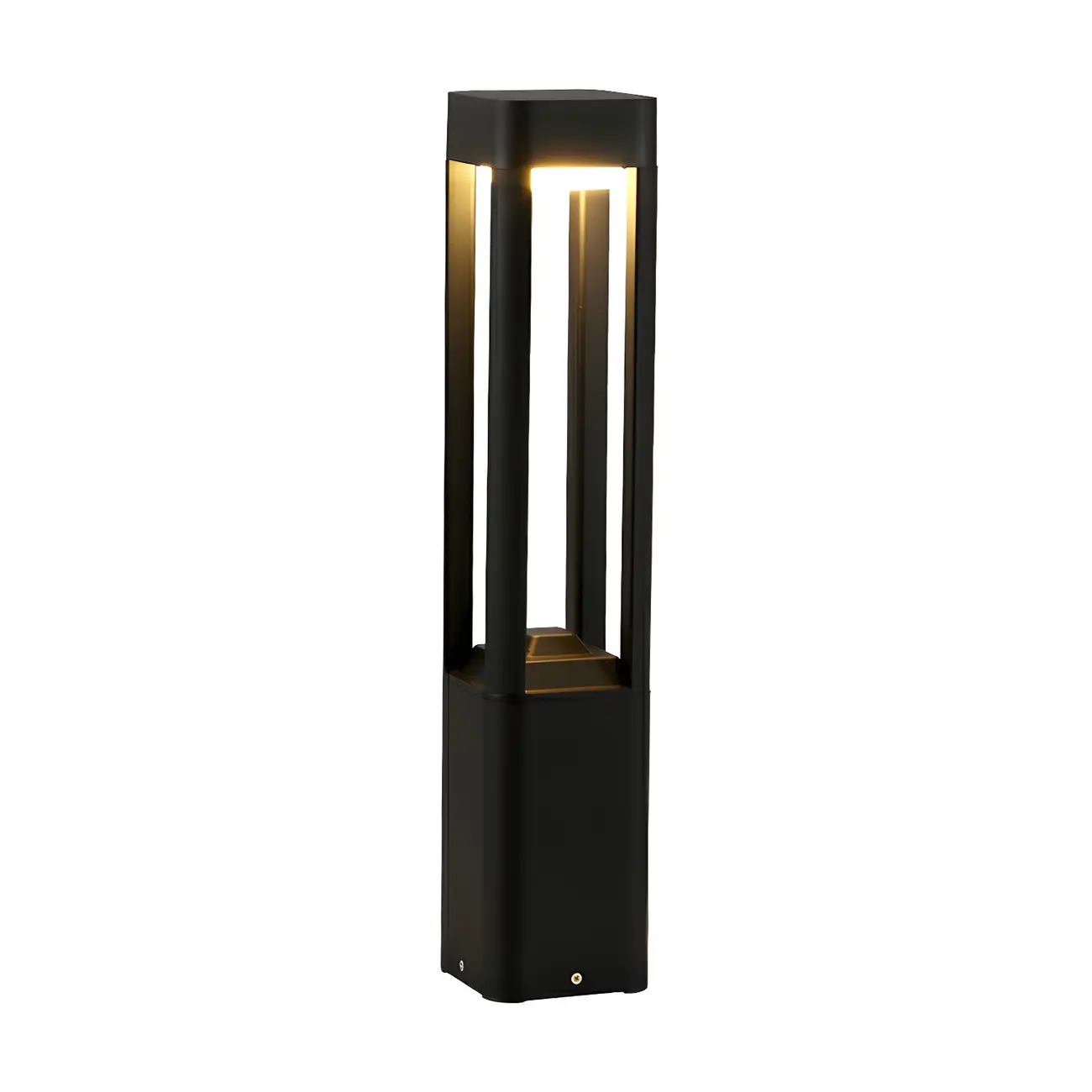 Modern Cuboid Metal LED Landscape Lighting