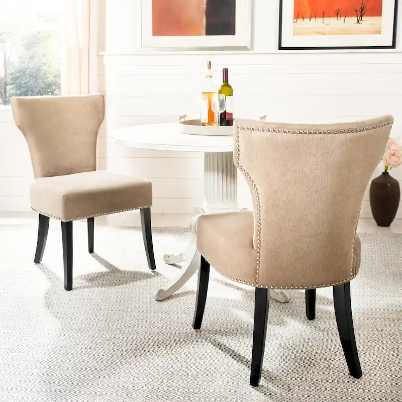 Tashina Nailhead Dining Chair (Set of 2) - 23Wx26Dx37H