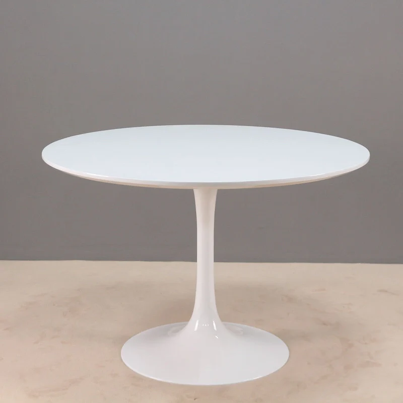 Kelty White Round Pedestal Dining Table