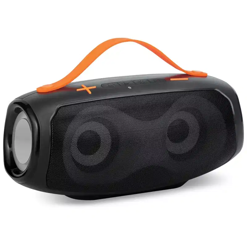 iLive IPX4 Splash Wireless Bluetooth Water Resistant Speaker with LED Lights, ISBW414B