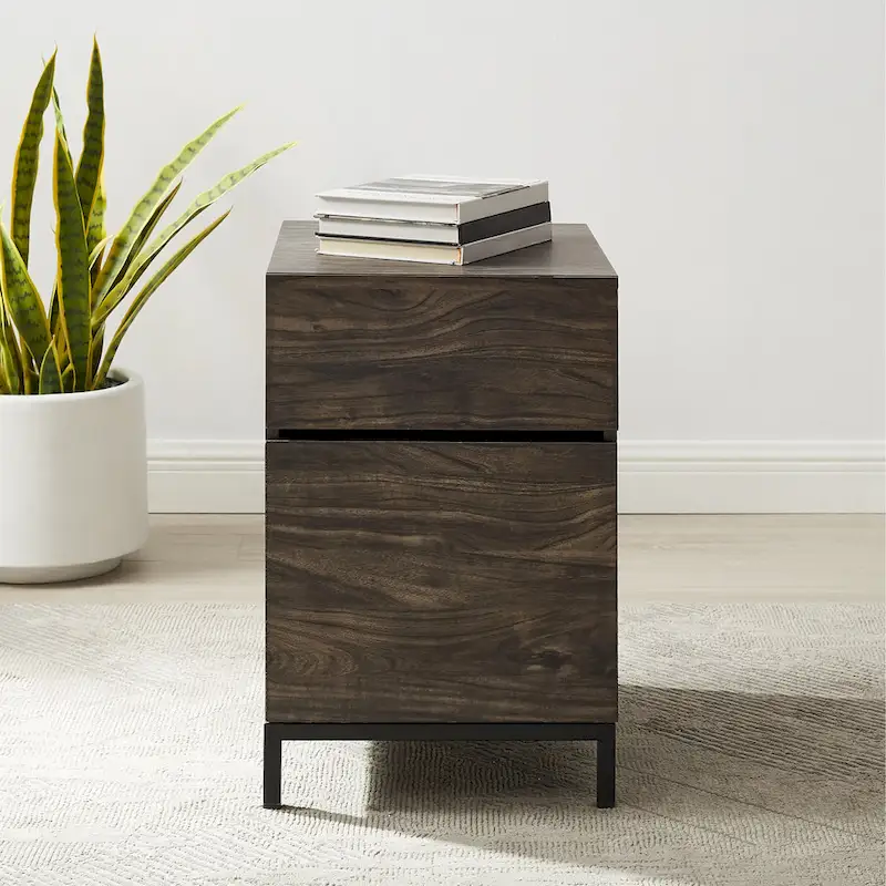 2-Drawer Lateral File Cabinet | Home Office Storage, Metal Frame, Letter & Legal Size