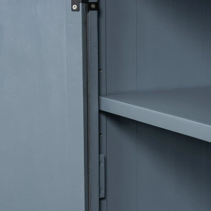 Natural Pine Veneer Sideboard with 3 Doors