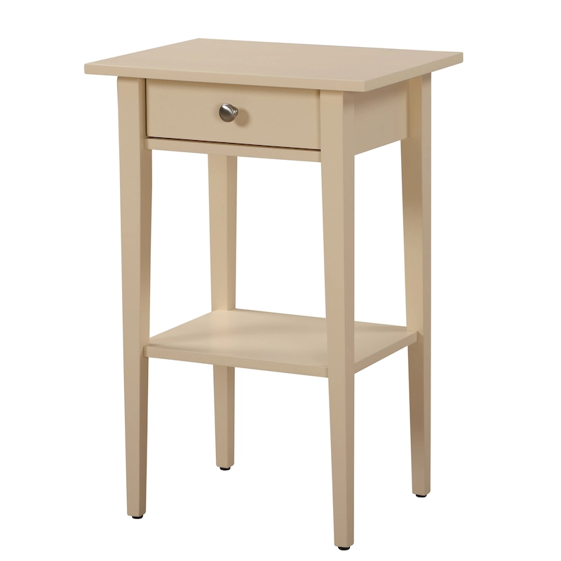 Dalton 1-drawer and Shelf Wooden Nightstand