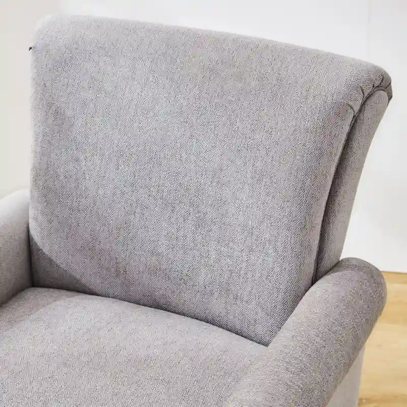 Classic Upholstered Accent Chair Set of 2