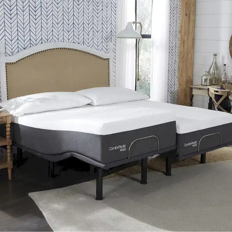 14-inch Mattress and Adjustable Bed Set