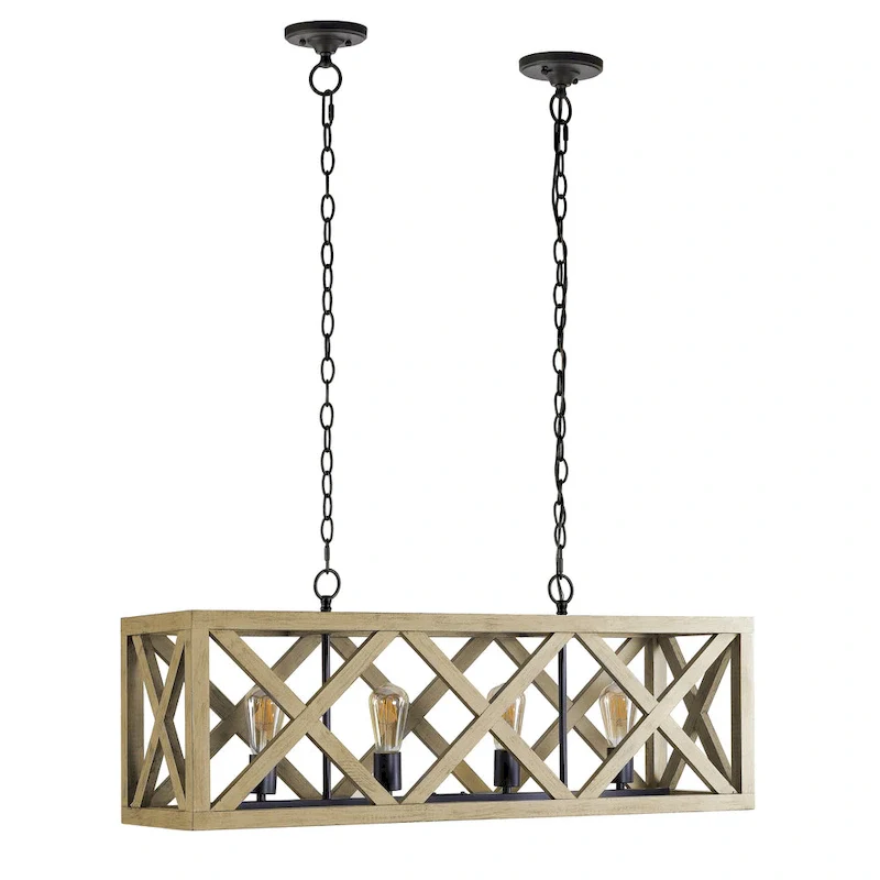 SAFAVIEH Sagan Pendant - 10 x36 x19.5-91.5  - 36 W x 10 D x 68 H