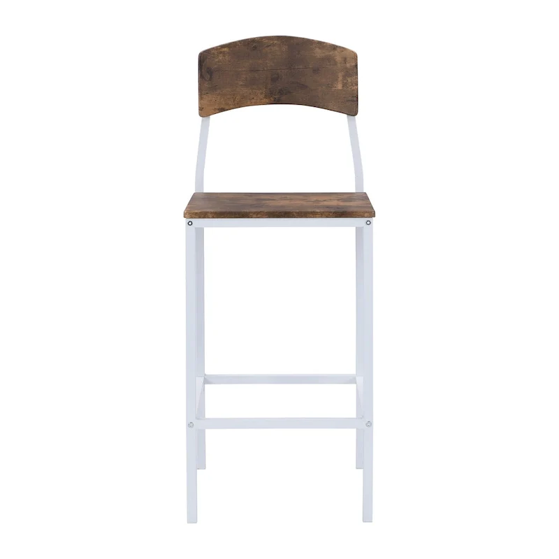 5-Piece Counter Height Dining Set with Drop Leaf Table 39.4